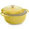 Best Choice Products 7.5 Quart Enamel Cast-Iron Dutch Oven, Heavy-Duty Cookware w/ Dual Handles, Lid